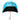 Dino theme, Helmet Shape Kids Umbrella , 4 - 8 yrs, Light Blue. - Monsoon Wear