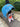 Dino theme, Helmet Shape Kids Umbrella , 4 - 8 yrs, Light Blue. - Monsoon Wear