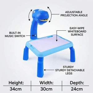 Children's educational toy with features labeled on a white background