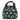 Smily Kiddos Double Decker Lunch Bag Dino Theme - Black