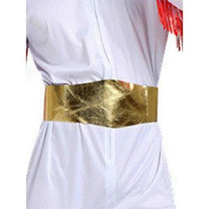 Disco King Rock n Roll singer Adults Halloween Costume Fancy Dress up - M Halloween