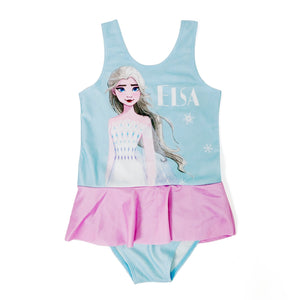 Disney Elsa Girls Swimwear - Stretch Comfort Fit | The Mom Store - 3 - 4Y Girls Swimwear