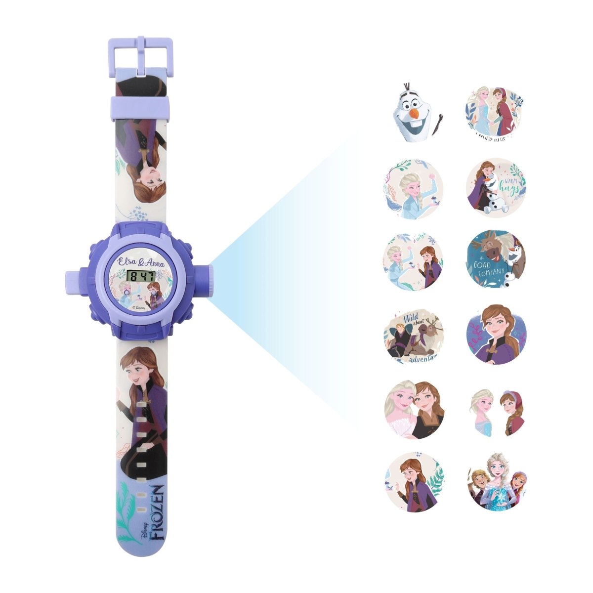 Disney Frozen Projector Watch- Blue - TRHA21128
