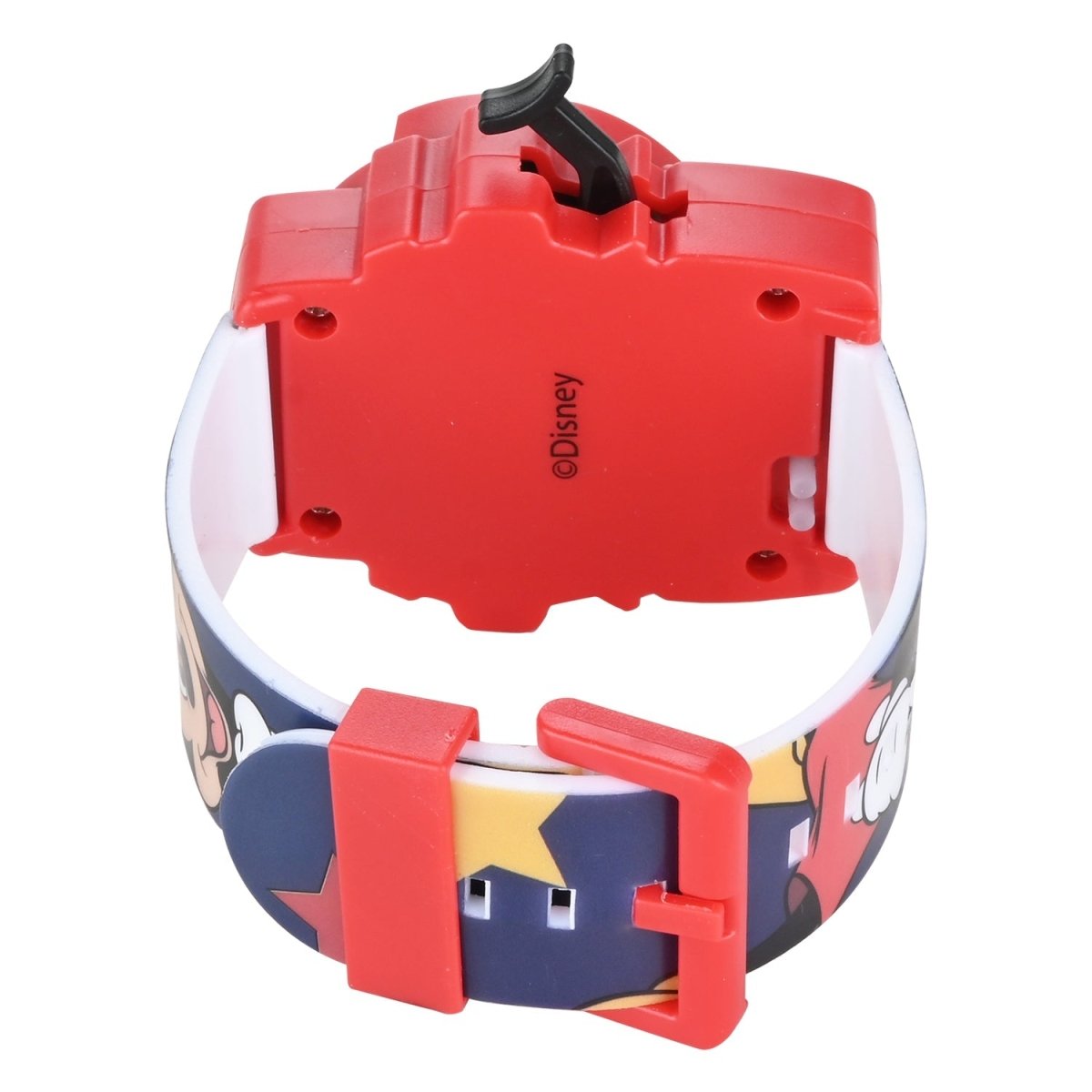Disney Mickey Disc Shooter Digital Watch- Blue - TRHA22124