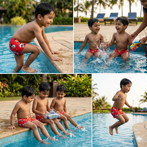 Disney Mickey Swim Trunks Boys Swimwear | The Mom Store - 3 - 4Y Boys Swimwear