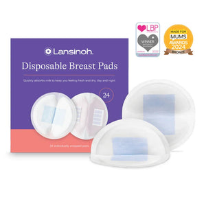 Disposable Nursing Pads 24 Pieces Breast Pads | The Mom Store - Breastfeeding Accessories