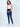 Distress Taped Maternity Denims with Belly Support-Blue - MDD-DTBLU-S
