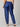 Diva Blue Maternity And Nursing Silk Kurta Set - MEW - SK - DBSK - S