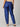 Diva Blue Maternity And Nursing Silk Kurta Set With Dupatta - MEW - SK - DIVBL - S