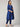 Diva Blue Maternity And Nursing Silk Kurta Set With Dupatta - MEW - SK - DIVBL - S