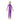 Dive 2 - Piece set Purple & Pink Side Panel, Front - Zip Jacket with Full Length Pants, 2.5mm Neoprene Kids Swimsuit with Free Washbag - 4 - 5 Years Swim