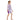 Dive Purple Strawberry Printed Knee Length 2.5mm Neoprene Kids Swimsuit with Free Washbag - 4 - 5 Years Swim