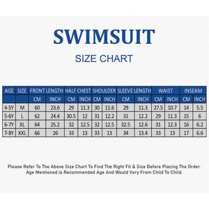 Dive Purple Strawberry Printed Knee Length 2.5mm Neoprene Kids Swimsuit with Free Washbag - 4 - 5 Years Swim
