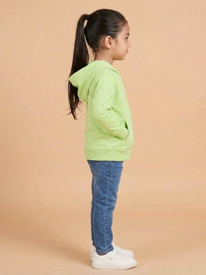 DJ Neon Zipper Jacket - 0-6 Months Kids Winter Zipper Jackets