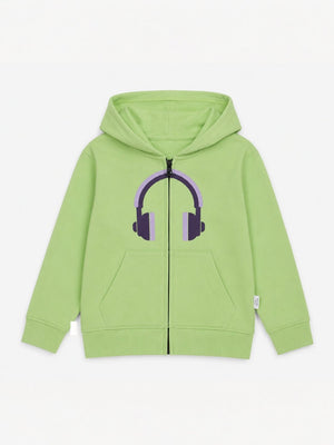 DJ Neon Zipper Jacket - 0-6 Months Kids Winter Zipper Jackets