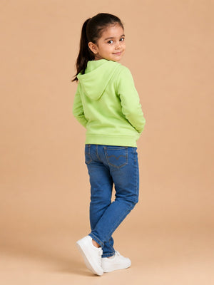 DJ Neon Zipper Jacket - 0-6 Months Kids Winter Zipper Jackets