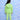 DJ Neon Zipper Jacket & Neon Green Sweatpants Combo