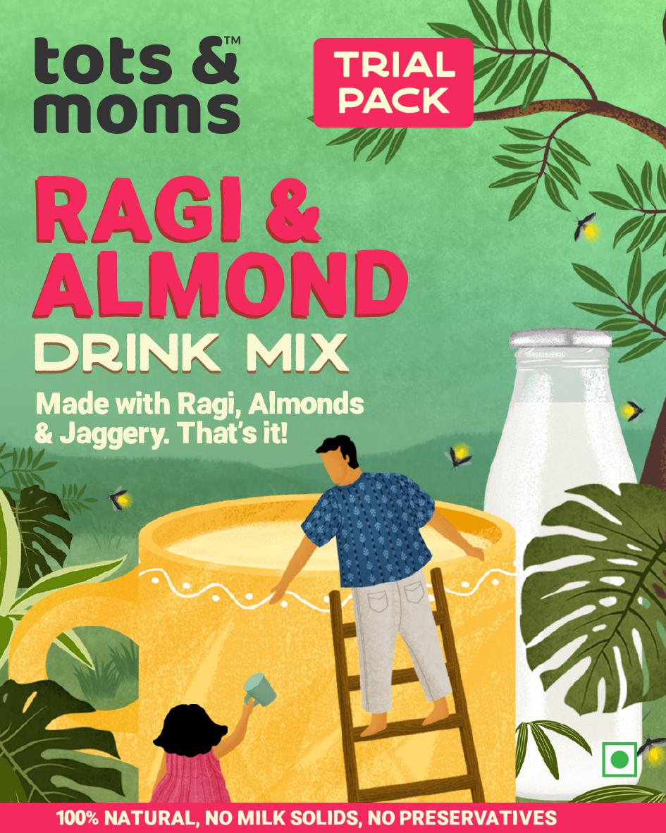 Tots & Moms  Drink Mixes Trial Combo | 4 Packs | 50g each