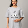 Do not Disturb Oversized Mumma T shirt - MAT-SC-DNDIO-S