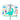 Dome Style, Dinoland Transparent Green Umbrella for Kids - Little Surprise BoxDome Style, Dinoland Transparent Green Umbrella for Kids