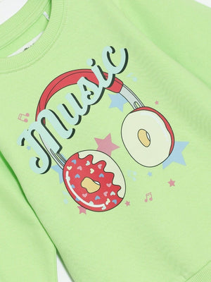 Donut Music Sweatshirt - KWW-AN-DMSW-0-6
