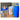 Double Tumbler Blue bear detachable set water bottle, 400 ml & 320ML for Kids and Adults - Back To School