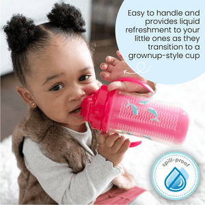 Dr. Brown'S 10 Oz/300 Ml Insulated Straw Cup, 1-Pack Pink 12M to 36M - Baby Cups & Sippers