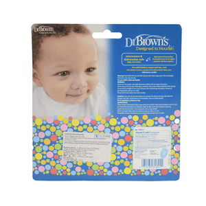 Dr. Brown'S Divided Plates 3-Pack Multicolor 4M to 24M - Baby Feeding Bowls & Plates