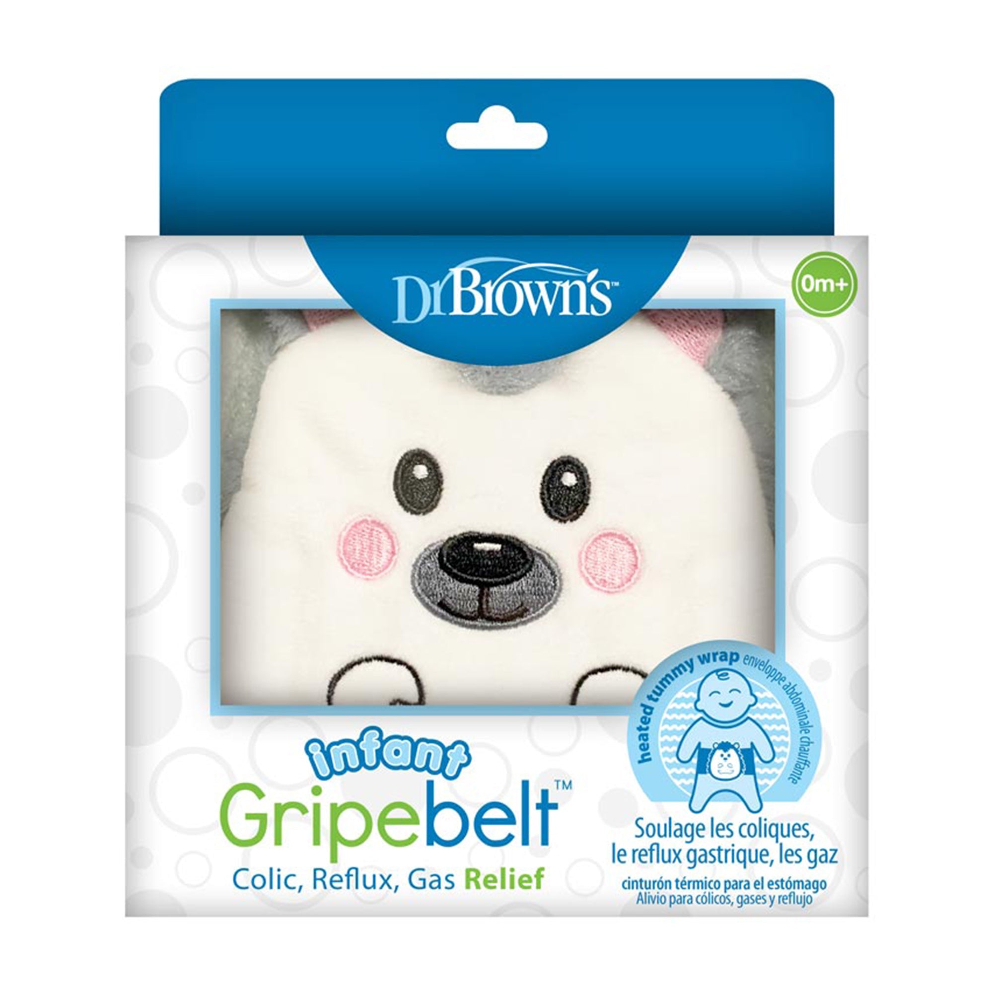 Dr. Brown's Infant Gripebelt Hedgehog Birth to 6M Anti Colic Gripebelt - DBHG112