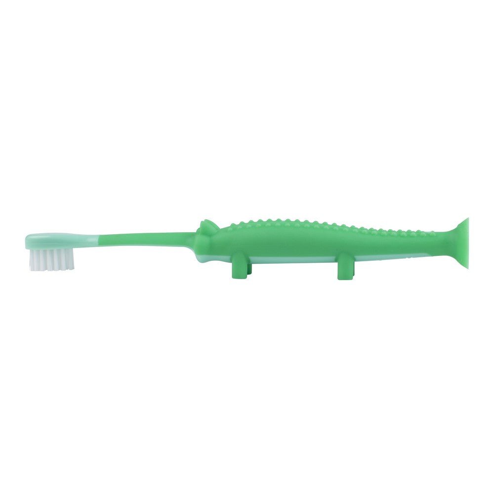 Dr. Brown'S Infant - To - Toddler Toothbrush Green Crocodile Birth to 36M - DBHG059