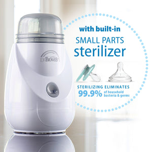 Dr. Brown'S Insta - Feed Bottle Warmer & Sterilizer, E/F Plug, 220 - 240V Grey & White Birth to 36M - DBAC185 - INTL