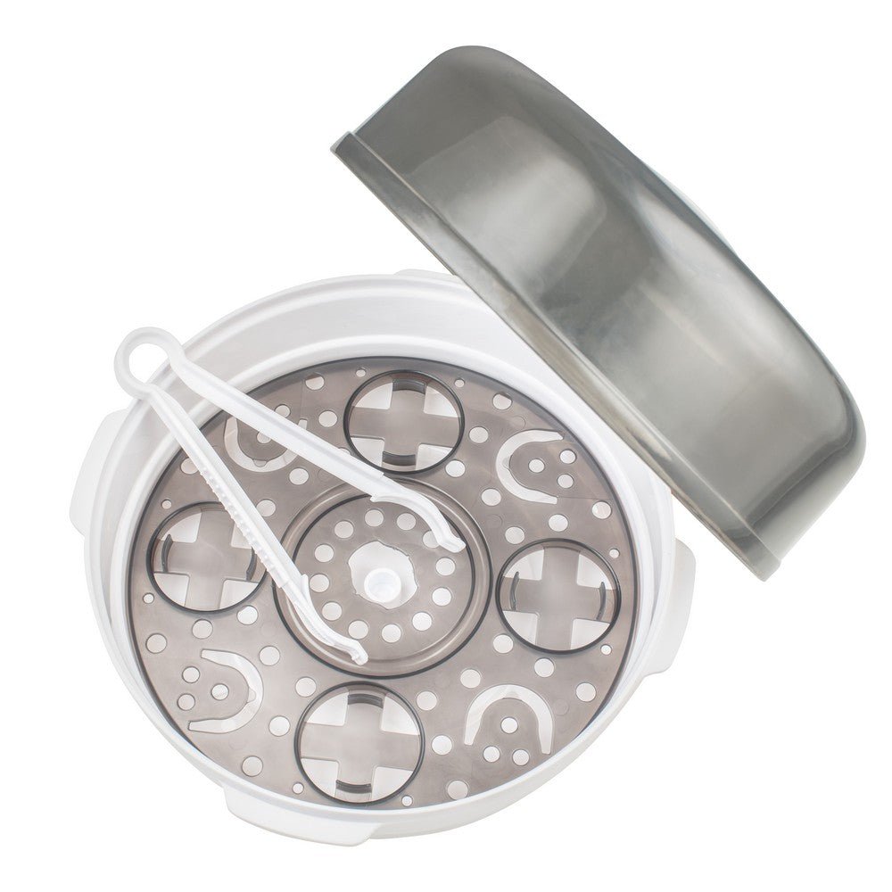 Dr. Brown'S Microwave Steam Sterilizer Grey & White Birth to 36M - DBAC057 - INTLX