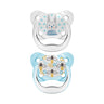 Dr. Brown'S Prevent Butterfly Soother - Stage 1, Blue, 2 - Pack Blue Birth+ to 6M - DBPV12402 - GBX