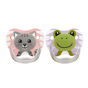 Dr. Brown's Prevent Printed Shield Soother Pacifier Pack of 2 0-6M - Stage1 Pacifiers, Teethers & Rattles