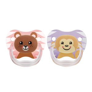 Dr. Brown's Prevent Printed Shield Soother Pacifier Pack of 2 0-6M - Stage2 Pacifiers, Teethers & Rattles