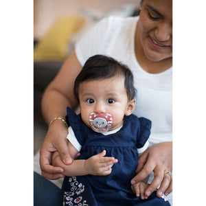 Dr. Brown's Prevent Printed Shield Soother Pacifier Pack of 2 0-6M - Stage1 Pacifiers, Teethers & Rattles