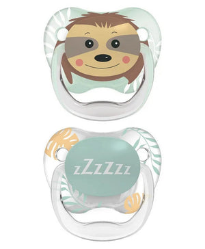 Dr. Brown's Prevent Printed Shield Soother Pacifier Pack of 2 0-6M - Stage1 Pacifiers, Teethers & Rattles