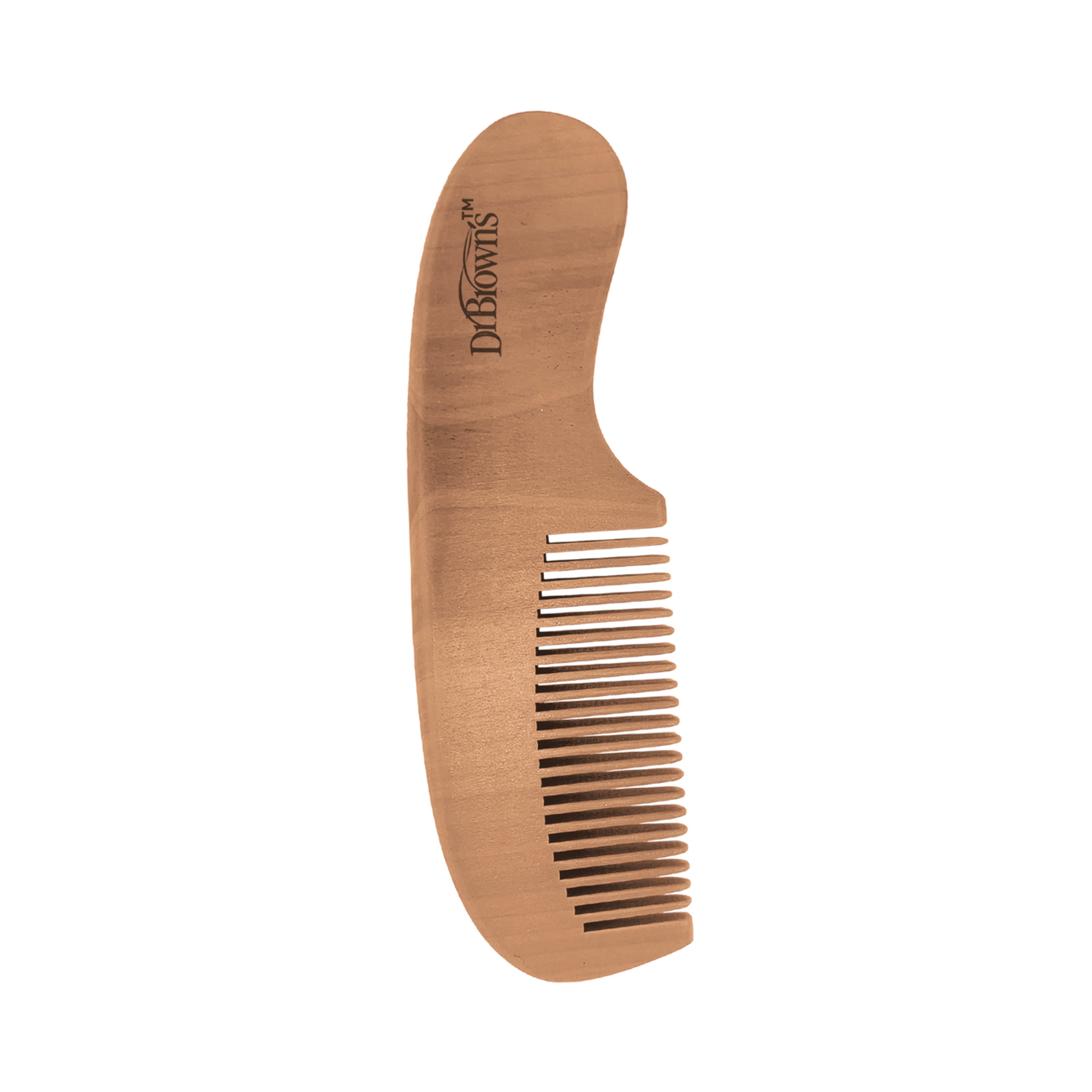 Dr. Brown'S Soft And Safe Brush + Comb Wooden Birth to 24M - DBHG086