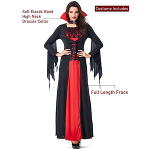 Dracula Lady Halloween costume Fancy Dress Up - M Halloween