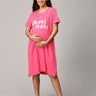 Drama Mama Oversized Maternity T shirt Dress - NW-SC-DRAMO-S