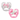 Dr.Brown's Advantage Pacifiers, Stage 1, Glow in the Dark, Pack of 2 - Pink - DBPA12003 - INTL