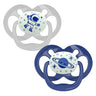 Dr. Browns Advantage Pacifiers, Stage 2, Glow in the Dark, Pack of 2 - Blue - DBPA22004-INTL