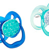 Dr. Browns Advantage Pacifiers, Stage 2, Pack of 2 - Blue Chemistry - DBPA22002-INTLX