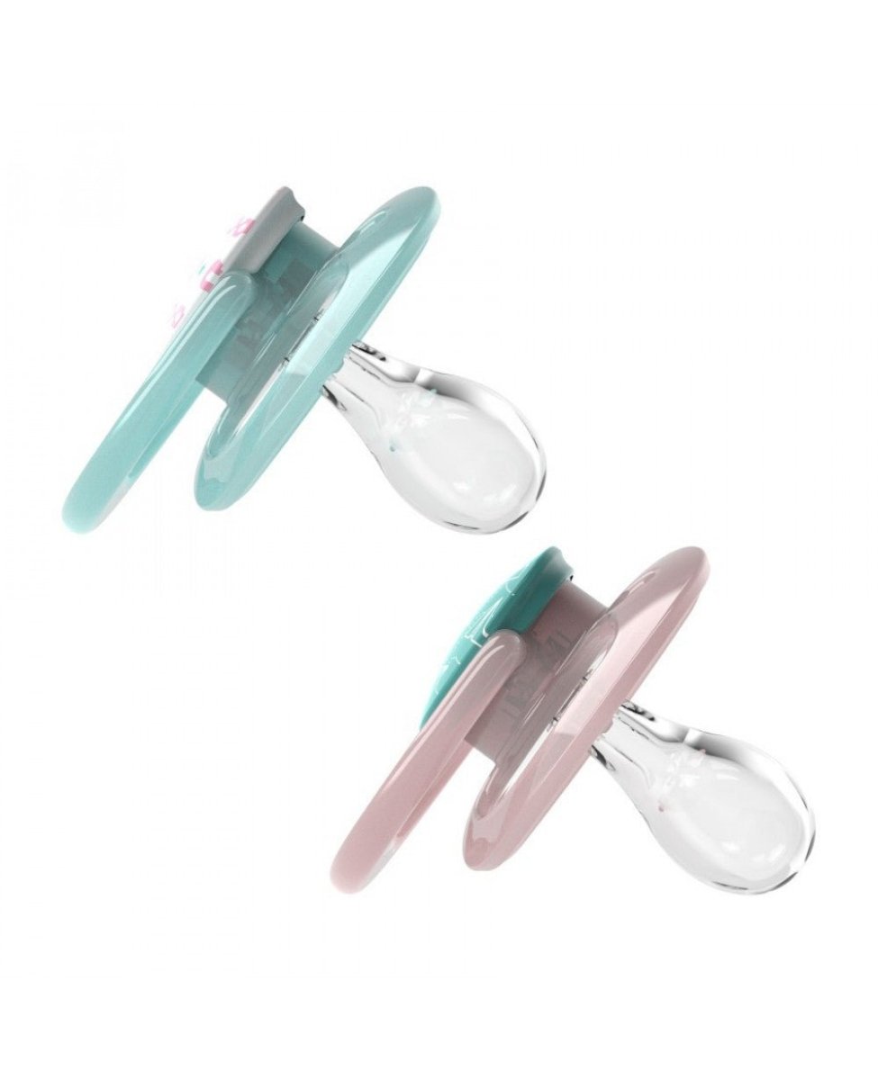 Dr. Browns Advantage Pacifiers, Stage 2, Pack of 2 - Pink Airplanes - DBPA22001-INTLX