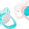 Dr. Browns Advantage Pacifiers, Stage 2, Pack of 2 - Pink Airplanes - DBPA22001-INTLX