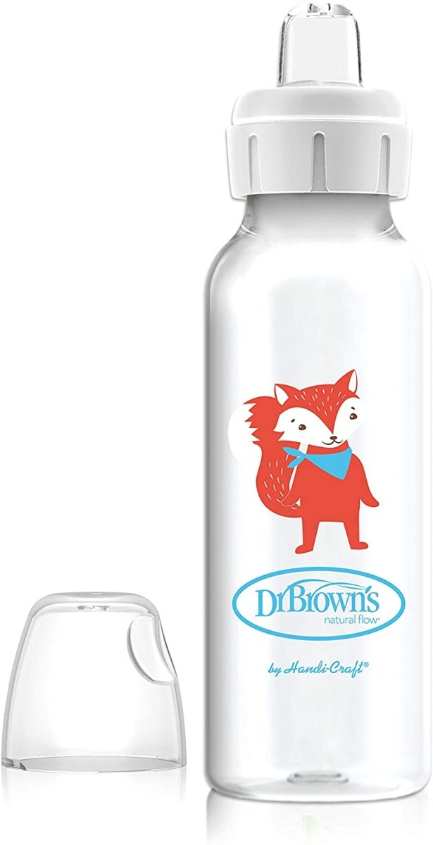 Dr. Browns Narrow Sippy Spout Bottle- Fox - DBSB81096-P12