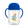 Dr. Browns Soft-Spout Toddler Cup w/ Handles - Blue Penguin Deco - DBTC91025-INTL