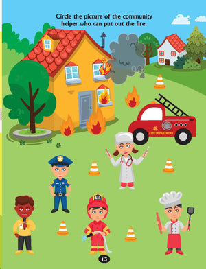 Dreamland Brain Train Activity Book for Kids Age 4+ - With Colouring Pages, Mazes, Puzzles and Word searches Activities - Books