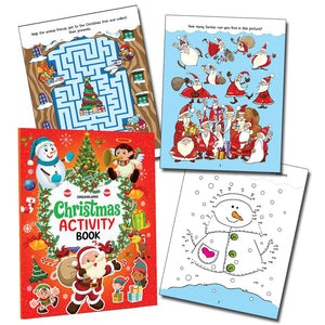 Dreamland Christmas Activity Book for Kids – Fun Puzzles, Coloring, Mazes & More | Ages 4–8 - Activity Book