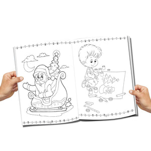 Dreamland Christmas Colouring Book for Kids Ages 4 - 8 Years - Book